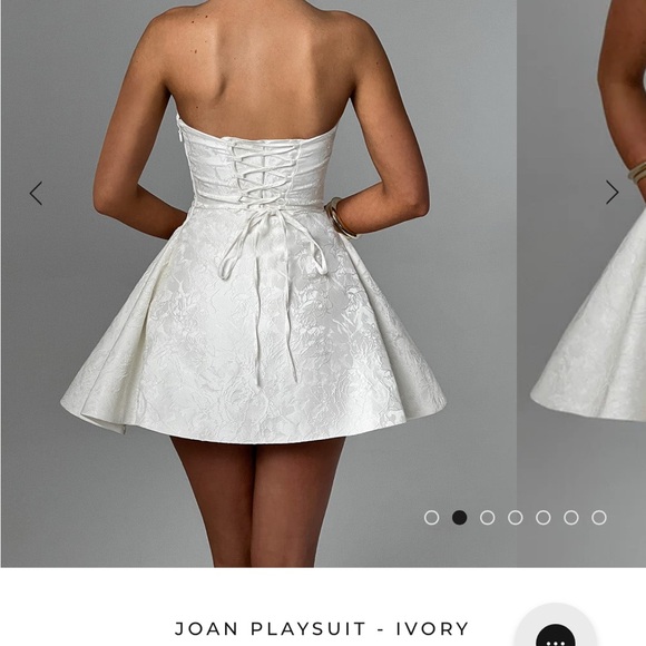 JOAN PLAYSUIT - Ivory - Picture 2 of 5